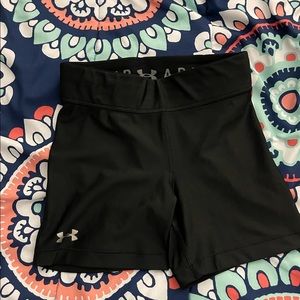 UA compression shorts